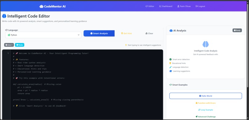 CodeMentorAI-for-HackOmatic – screenshot 5