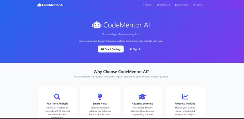 CodeMentorAI-for-HackOmatic – screenshot 6