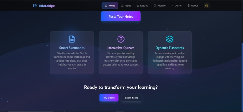 EduBridge – screenshot 3