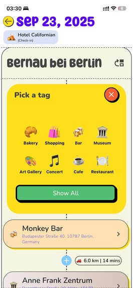 Vuzo - trip planning – screenshot 6