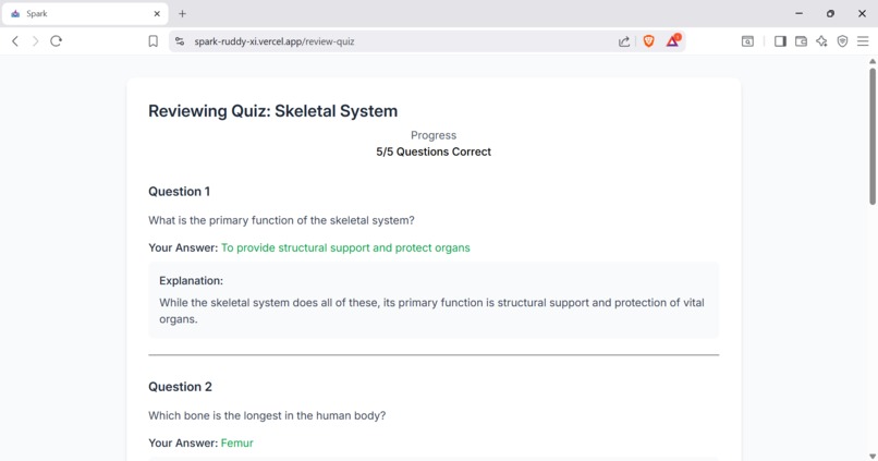 Spark  – screenshot 3