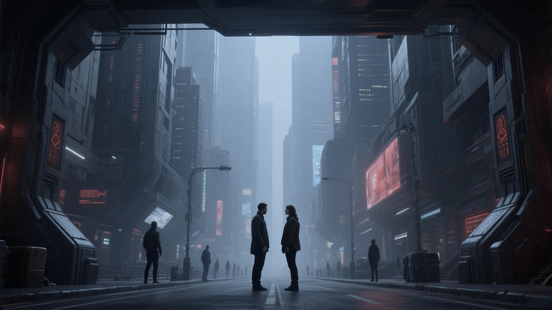 VIRTUAL STRANGERS – Dystopian Sci-Fi Thriller Trailer – screenshot 2