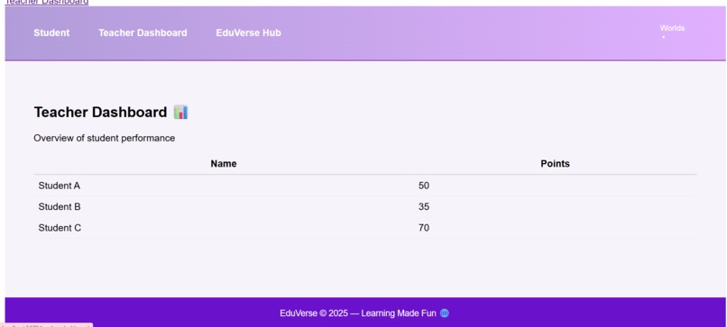 EduVerse – screenshot 4