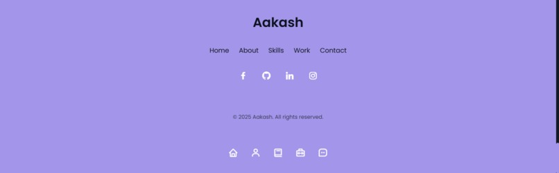 Aakash’s Interactive Portfolio – screenshot 8