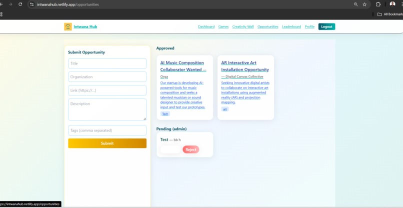 Intwna Hub – screenshot 5