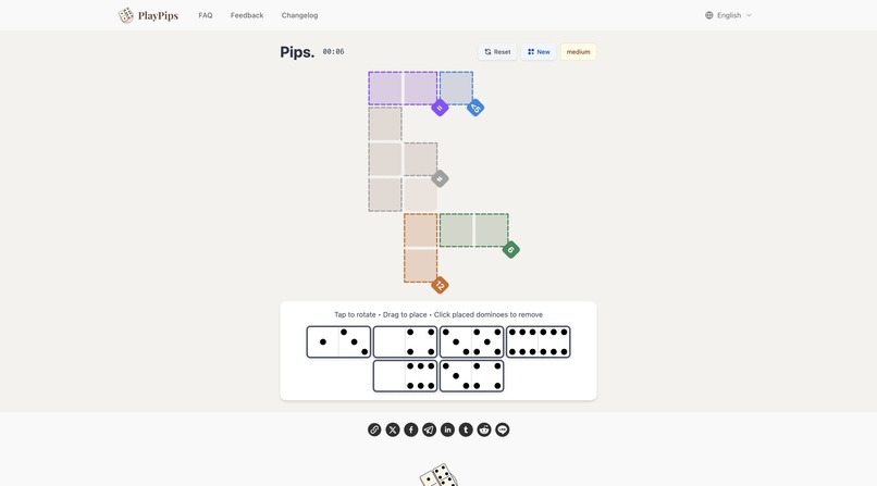 Pips Game – screenshot 1