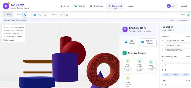 CADemy – screenshot 5