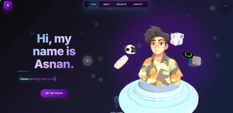 Asnan's Portfolio – screenshot 1