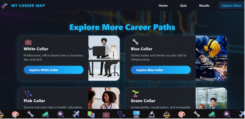 My Career Map – screenshot 2