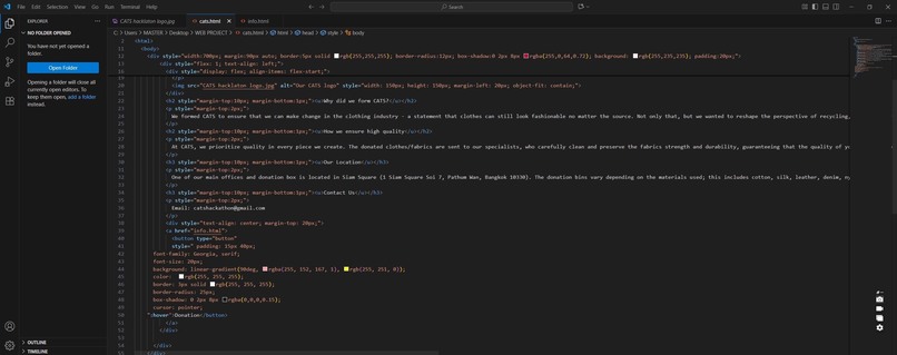 Clothe Donation Website – screenshot 3