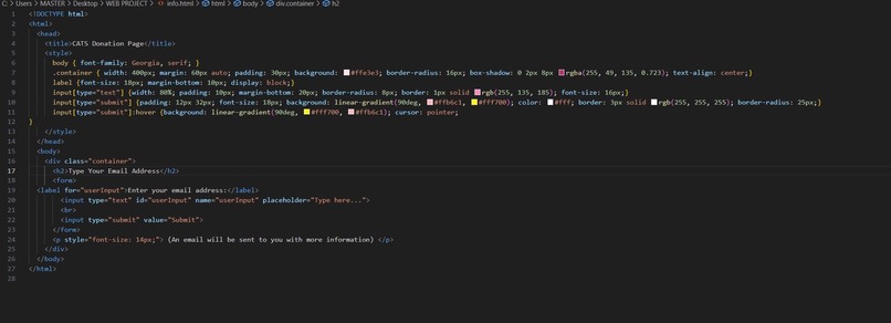 Clothe Donation Website – screenshot 4