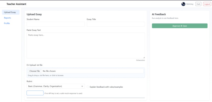 AI Teacher Assistant – screenshot 2