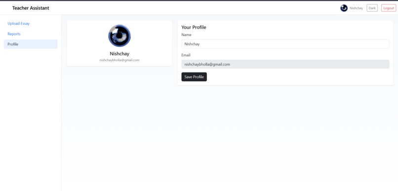 AI Teacher Assistant – screenshot 4