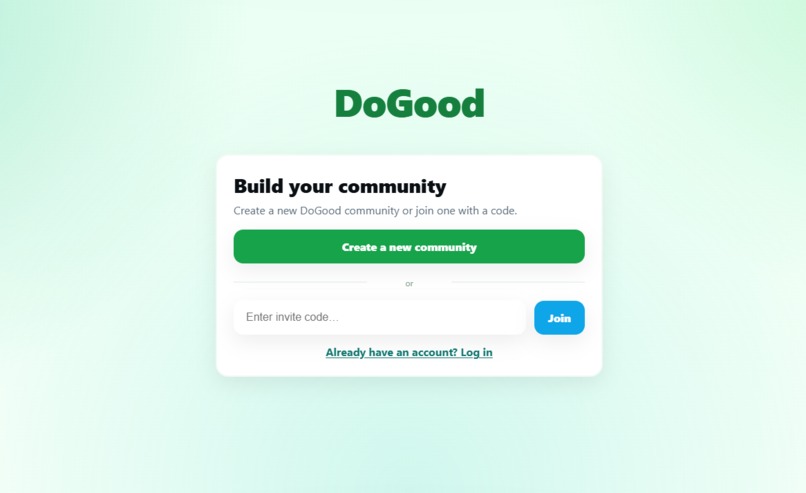 DoGood – screenshot 1