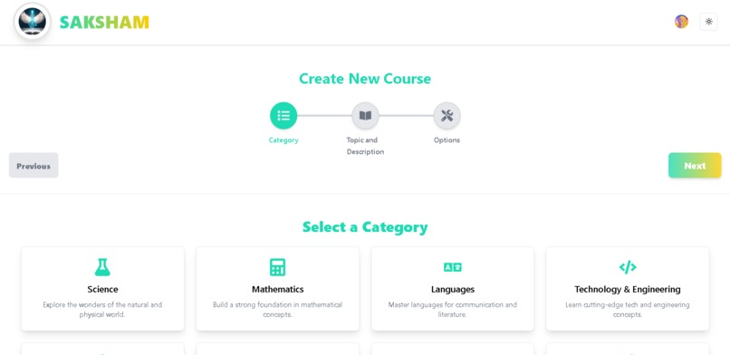 SAKSHAM: AI-powered Personalized Education Platform – screenshot 4