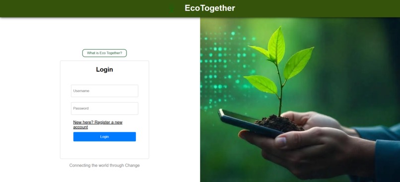 EcoTogether – screenshot 1