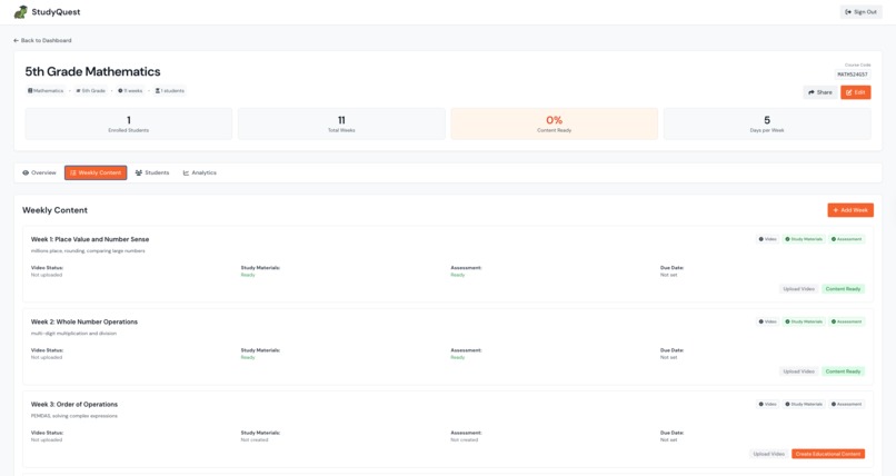 StudyQuest – screenshot 4