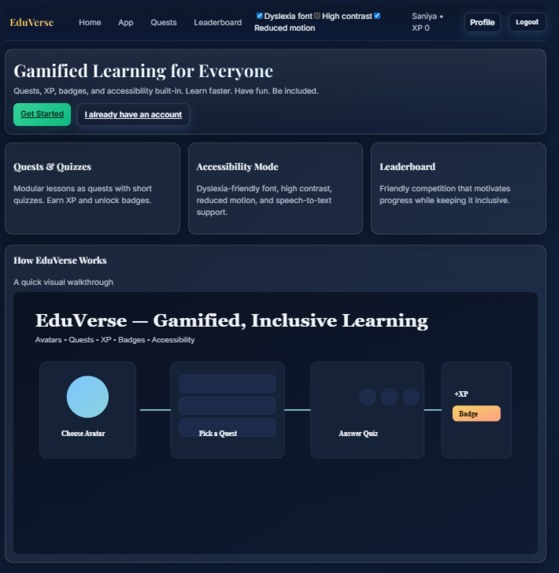 EduVerse – screenshot 1