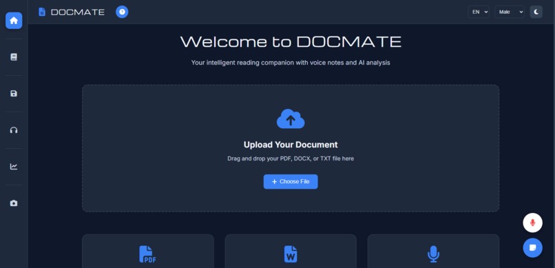DOCMAETE – screenshot 1
