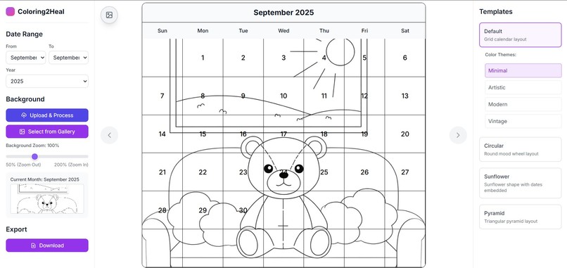 Coloring2Heal – screenshot 3