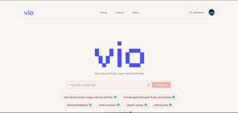 Vio - AI-Native Learning Companion – screenshot 1