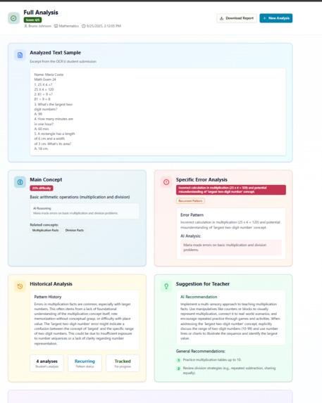 Pedagogical Radar – screenshot 2