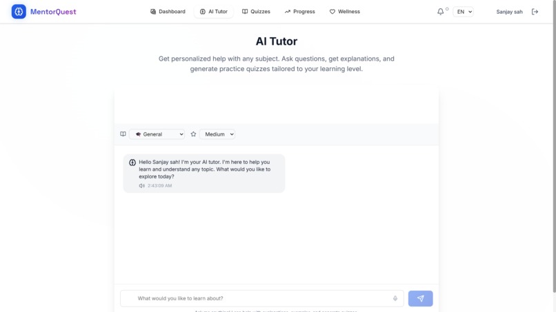 MentorQuest - AI-Powered Global Learning Platform   – screenshot 5