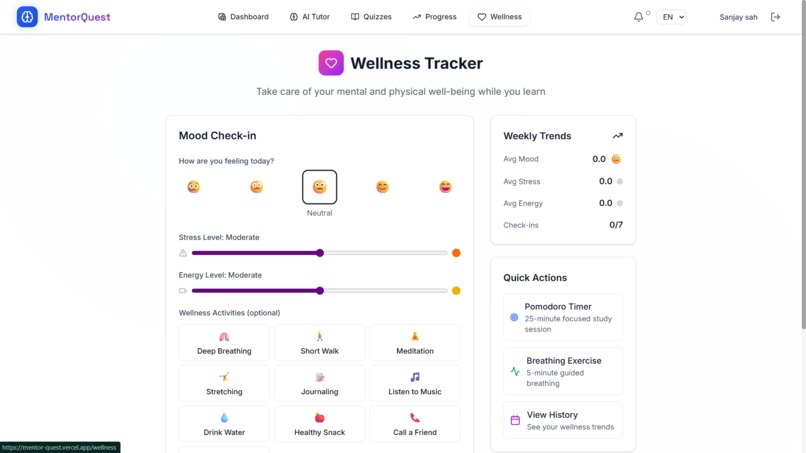 MentorQuest - AI-Powered Global Learning Platform   – screenshot 8