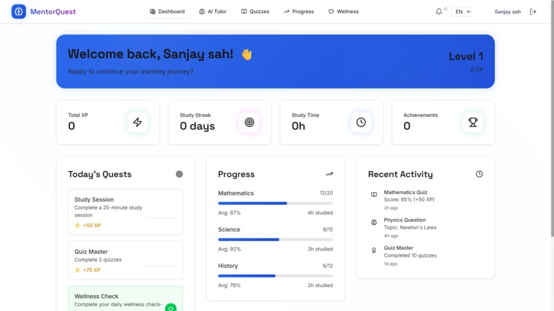 MentorQuest - AI-Powered Global Learning Platform   – screenshot 9