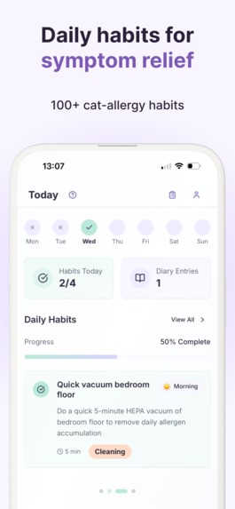 Cat Allergy Buddy – Your AI-Powered Tracker & Relief Coach – screenshot 7