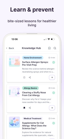 Cat Allergy Buddy – Your AI-Powered Tracker & Relief Coach – screenshot 8