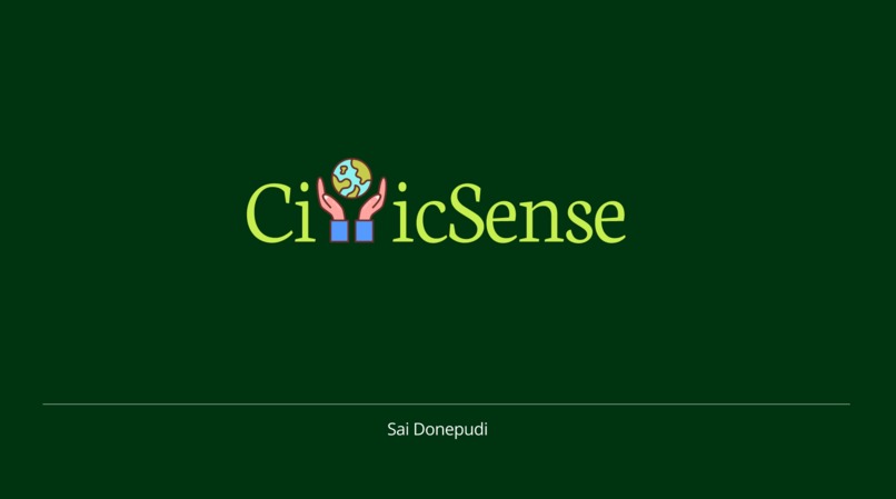CivicSense – screenshot 1