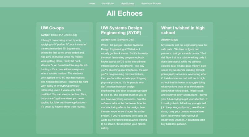 Echoes – screenshot 4