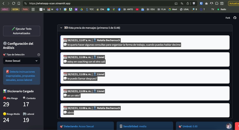 whatsapp analyzer – screenshot 2