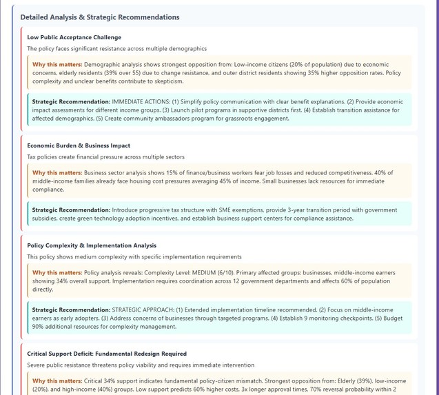 Dynamic Urban Sandbox - Interactive Policy Simulation – screenshot 7