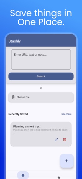 Stashly – screenshot 1