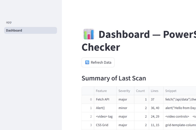 PowerScan – screenshot 3
