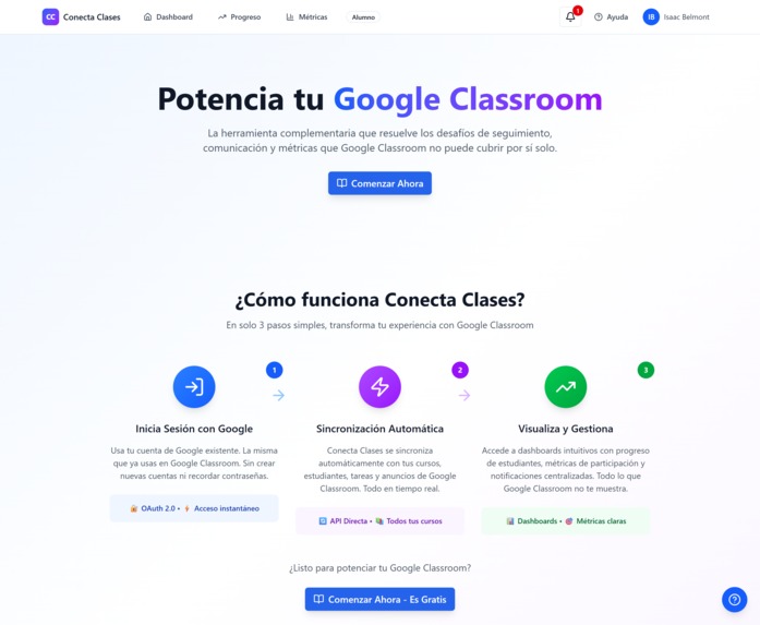 Conecta Clases – screenshot 1