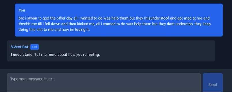 VVent – screenshot 1