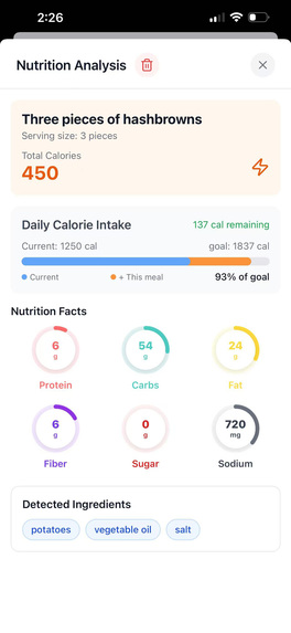 Nosh AI - Recipes & Nutrition – screenshot 10