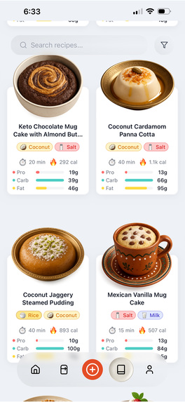 Nosh AI - Recipes & Nutrition – screenshot 3