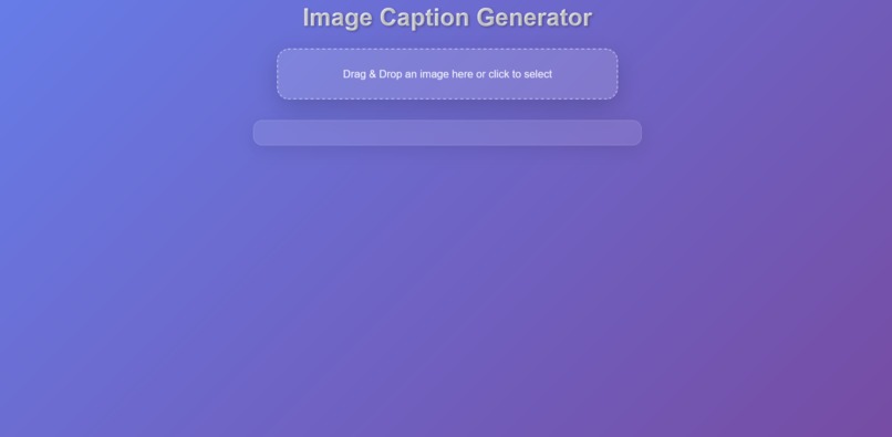 Image Caption Generator – screenshot 2