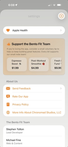 Bento Fit – screenshot 4