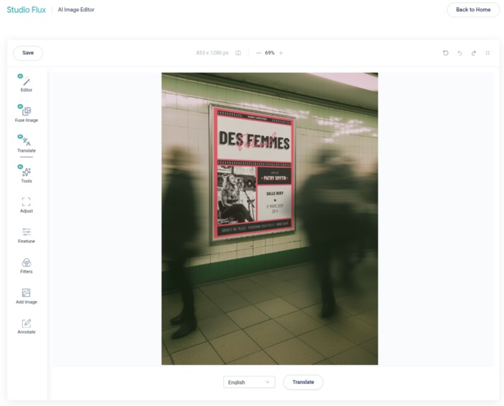 Flux Translate – screenshot 3