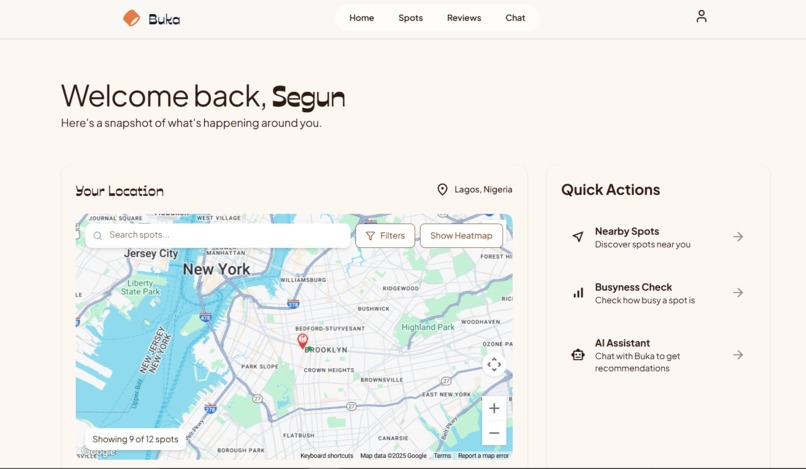 Buka – screenshot 1