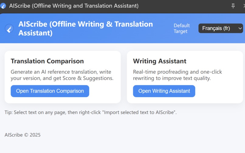 Chrome AI Scribe – screenshot 2