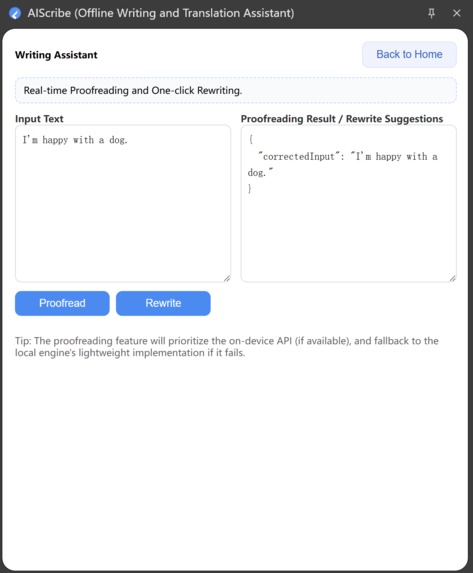 Chrome AI Scribe – screenshot 4