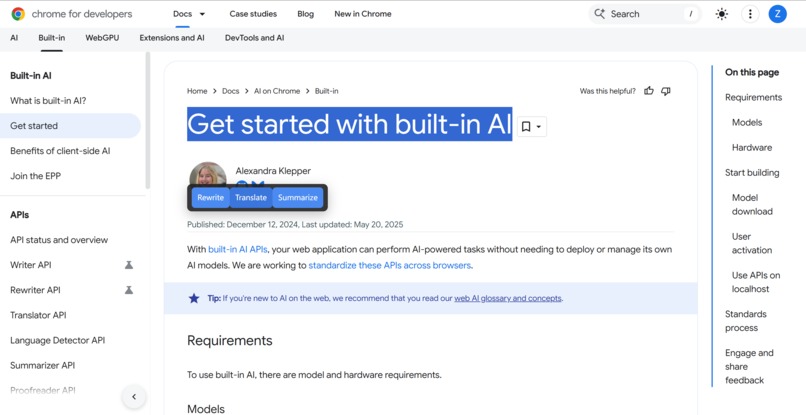 Chrome AI Scribe – screenshot 5