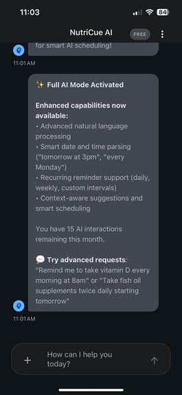 NutriCue AI – screenshot 2