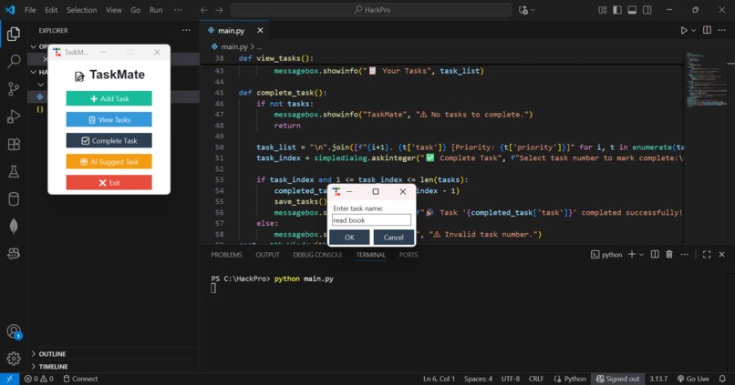 TaskMate – screenshot 1